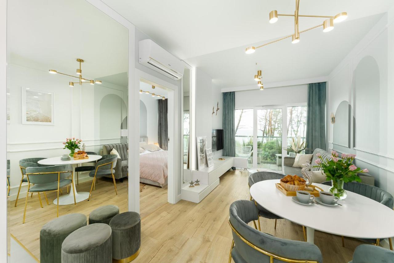Apartament Baltic View 21 Z Widokiem Na Morze Устроне Морске Екстериор снимка
